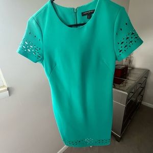 Banana Republic Mini Dress Laser Cutout